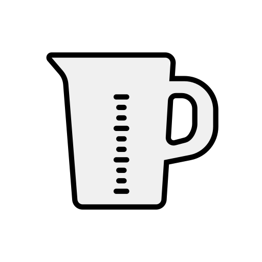 Measure cup Generic Outline Color icon