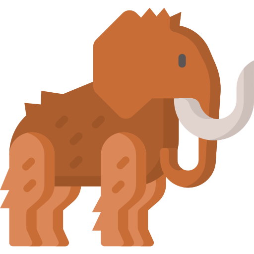 mamute lanoso grátis ícone