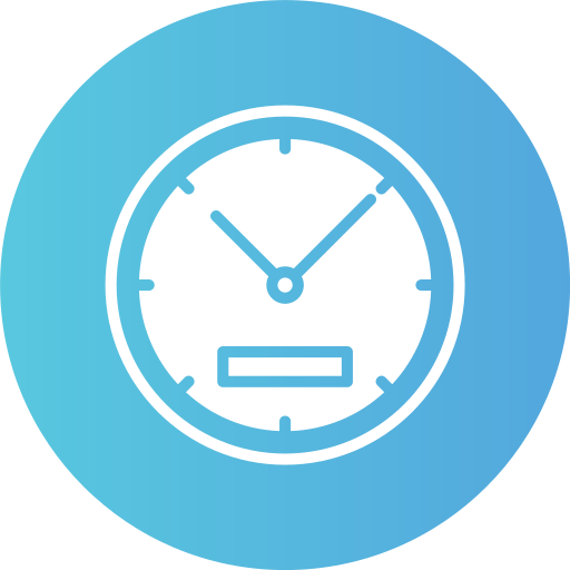 Clock Generic Flat Gradient icon