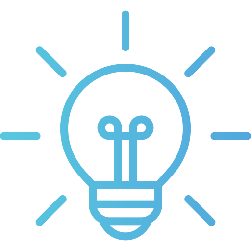 Light Bulb Generic Gradient Icon