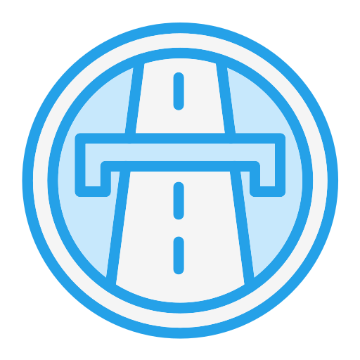 Highway Generic Blue icon