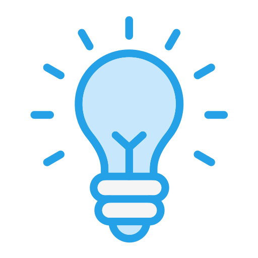 Bulb Generic Blue icon