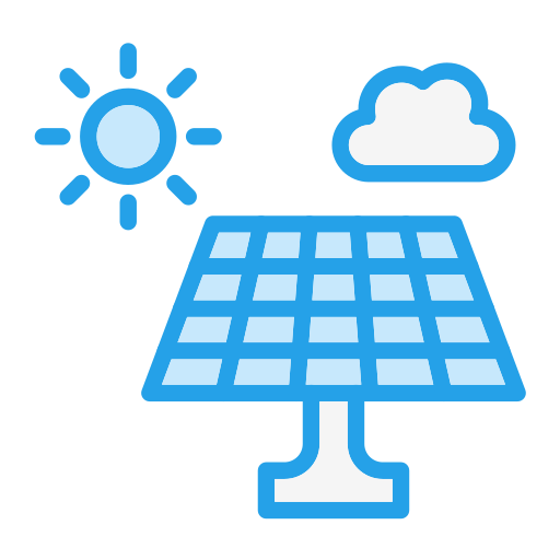 panel solar icono gratis