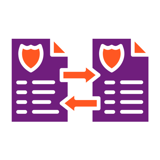 transferencia de datos icono gratis