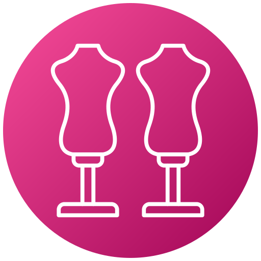 Mannequin Generic Flat Gradient icon