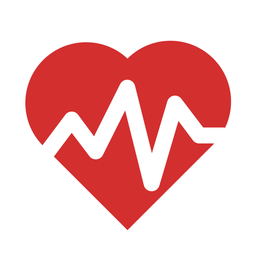 Heart beat Generic Flat icon