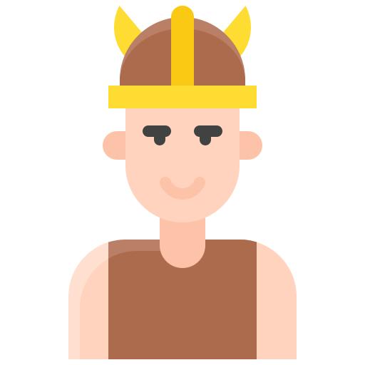 vikingo icono gratis