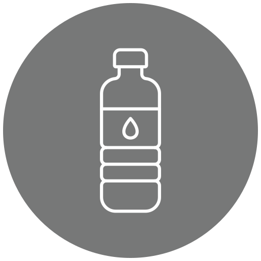 botella de agua icono gratis