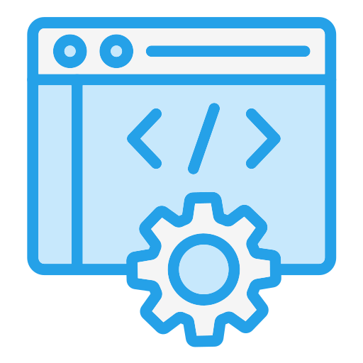 Web development Generic Blue icon