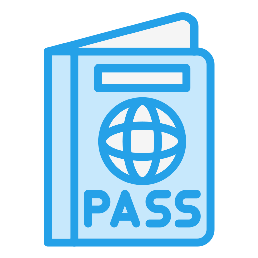 pasaporte icono gratis