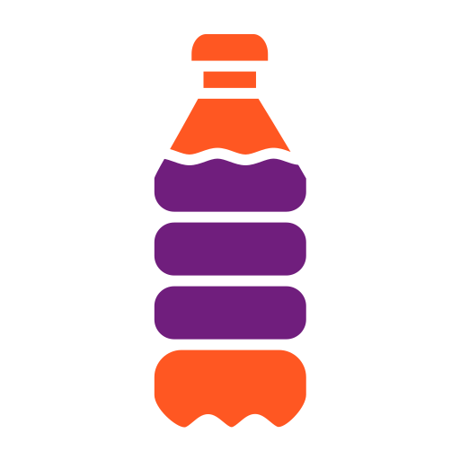 Plastic bottle Generic Flat icon