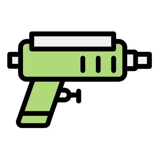 pistola de juguete icono gratis