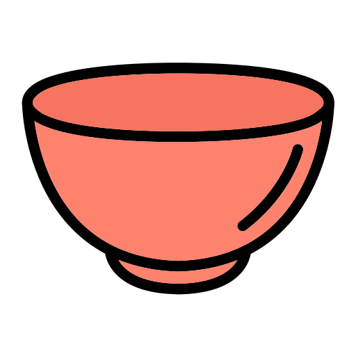 Bowl Generic Outline Color icon