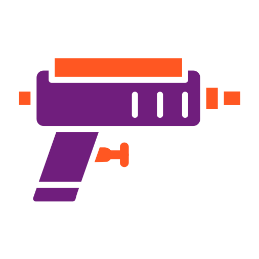 pistola de juguete icono gratis