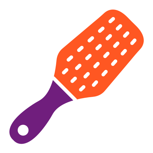brosse à cheveux Icône gratuit