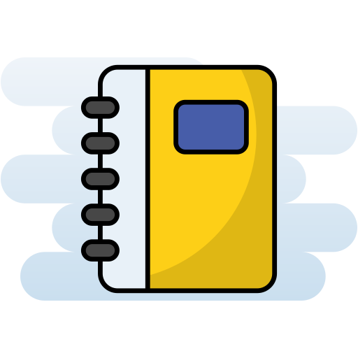 Notebook Generic Rounded Shapes Icon