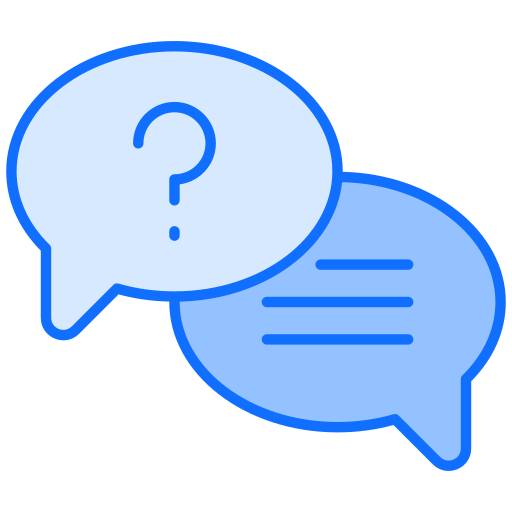 Question Generic Blue icon