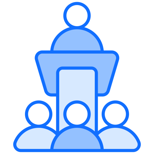 Seminar Generic Blue icon