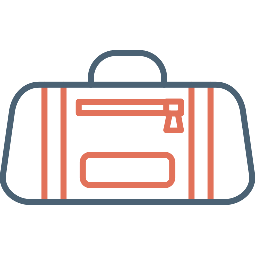 bolsa de deporte icono gratis