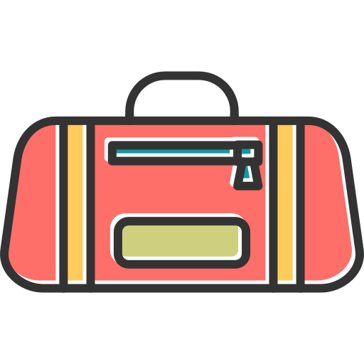 bolsa de deporte icono gratis