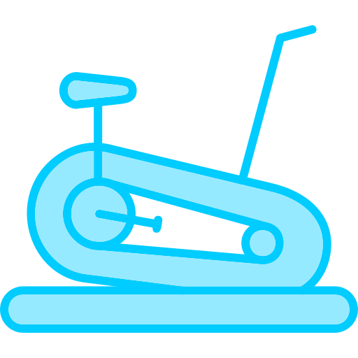 Stationary Bike Generic Blue icon