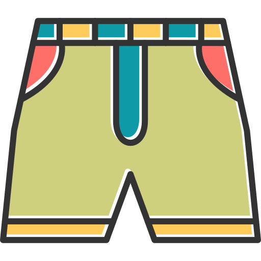 pantalones cortos icono gratis