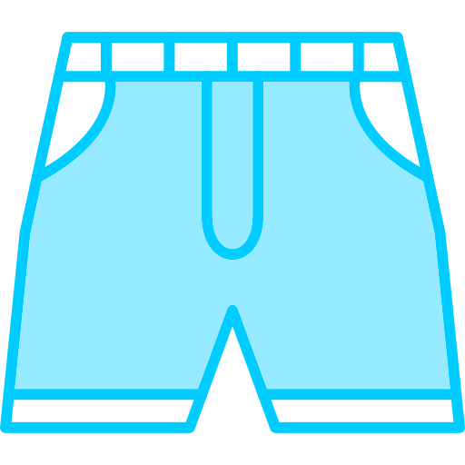 Shorts Generic Blue icon