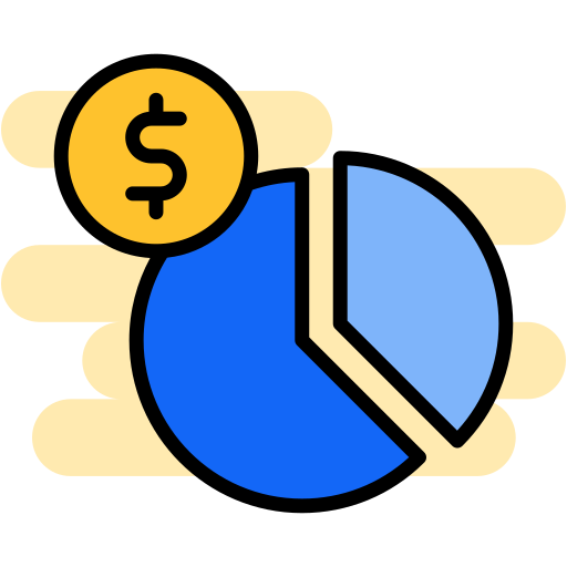 gráfico circular icono gratis