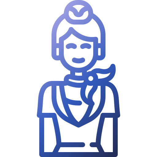 Air hostess free icon Air hostess free icon