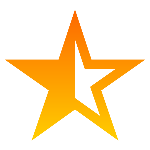 Generic Flat Gradient Star icon