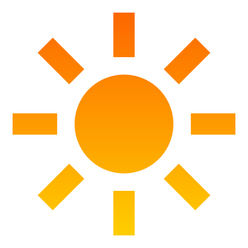 Sunny Generic Flat Gradient icon