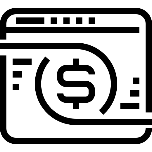 Online payment free icon