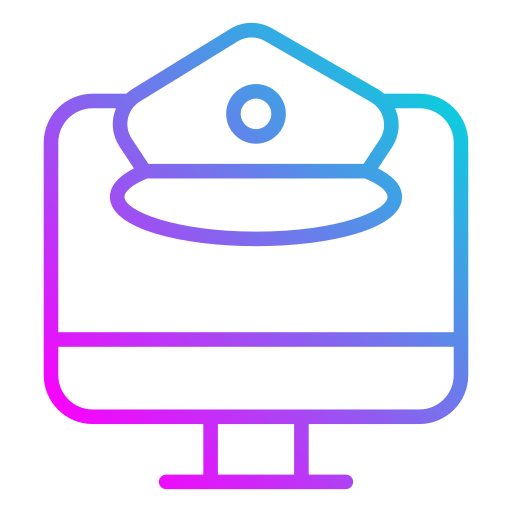 policía icono gratis