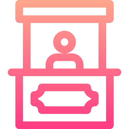 Билетная касса бесплатно иконка