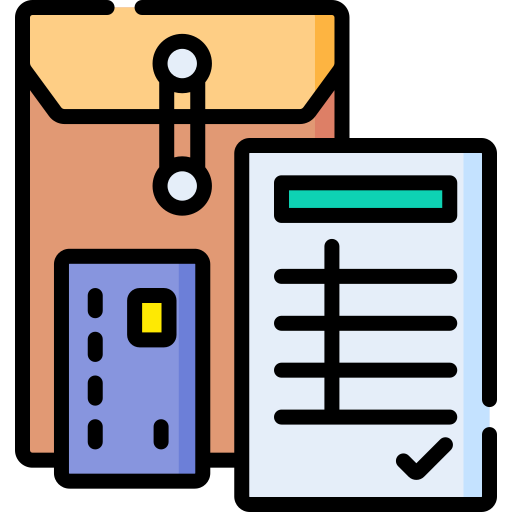 Document Special Lineal Color Icon