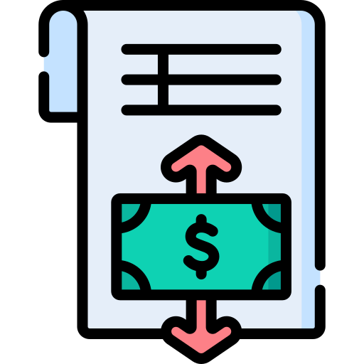 Cash flow Special Lineal color icon