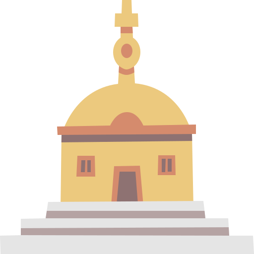 templo de oro icono gratis