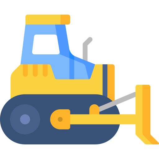 bulldozer free icon bulldozer free icon