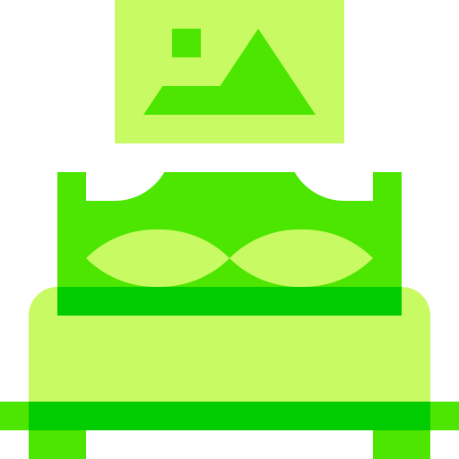 침대 무료 아이콘