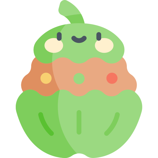 Butternut squash Kawaii Flat icon