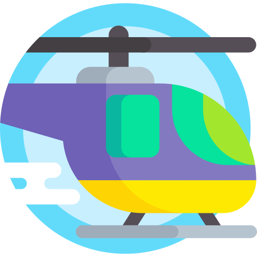 helicóptero icono gratis