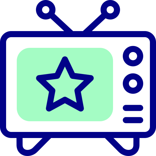 programa de televisión icono gratis