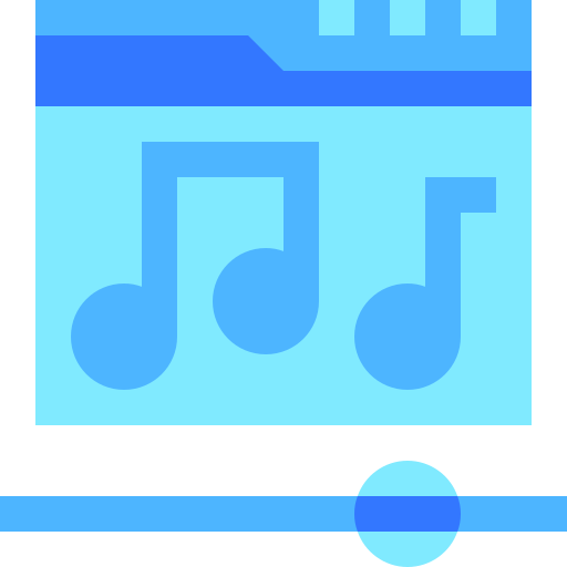 video musical icono gratis