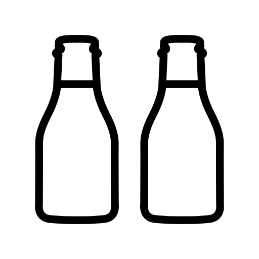 Milk bottle free icon