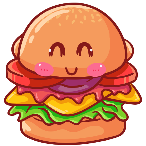 Burger Generic Outline Color icon