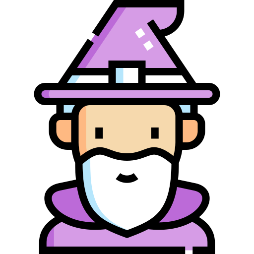 Wizard Detailed Straight Lineal Color Icon 4441