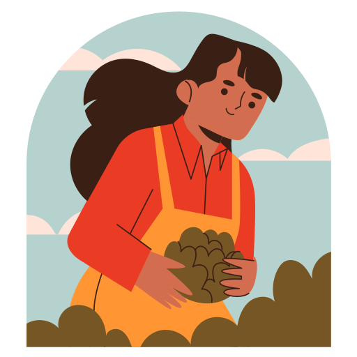 agricultor gratis sticker