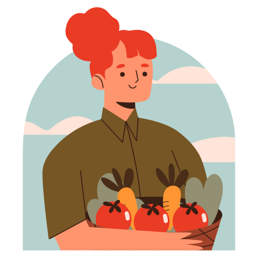 agricultor gratis sticker