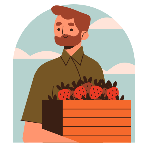 agricultor gratis sticker