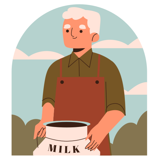 Farmer free sticker Farmer free sticker